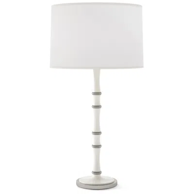 Robert Abbey Kane 31"h Daisy And Polished Nickel Table Lamp With Ascot White Shade