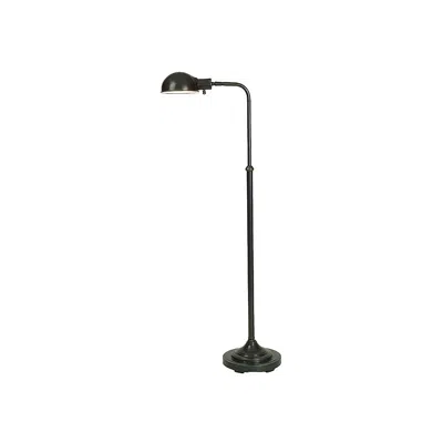 Robert Abbey Kinetic Adjustable Height Deep Bronze Pharmacy Floor Lamp