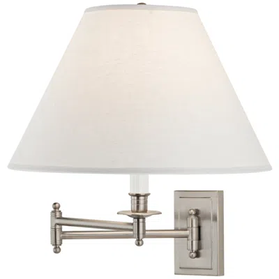 Robert Abbey Kinetic Collection Brushed Chrome Plug-in Wall Lamp