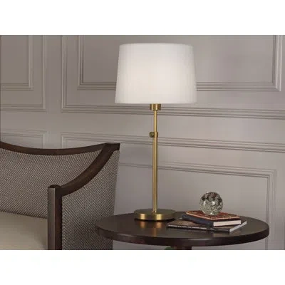 Robert Abbey Koleman 34.25'' Buffet Lamp In Aged Brass