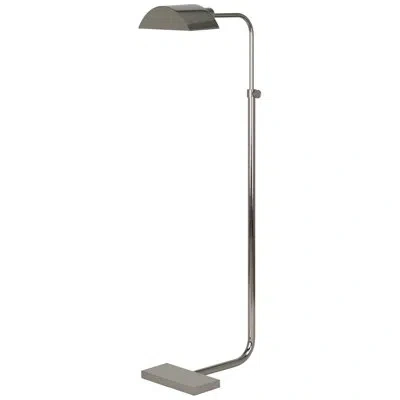 Robert Abbey Koleman 53.5" Task/reading Floor Lamp In Polished Nickel