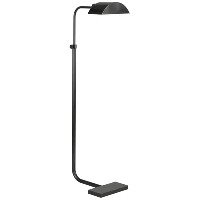 Robert Abbey Koleman Adjustable Height Patina Bronze Floor Lamp