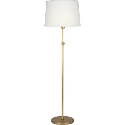 Robert Abbey Koleman Club 49.25" Floor Lamp In Aged Brass