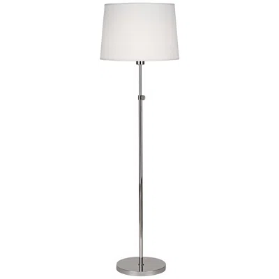 Robert Abbey Koleman Polished Nickel Adjustable Club Floor Lamp