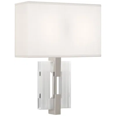 Robert Abbey Lincoln 16 1/4"h Polished Nickel Wall Sconce