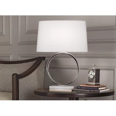 Robert Abbey Logan 24.5" Table Lamp In Ascot White