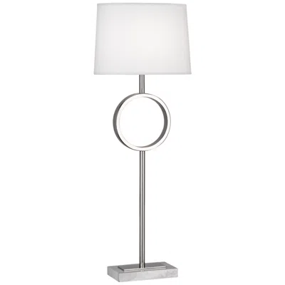 Robert Abbey Logan 29 3/4" Polished Nickel Modern Buffet Lamp