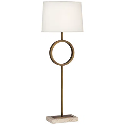 Robert Abbey Logan Aged Brass Buffet Lamp