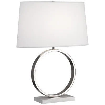 Robert Abbey Logan Polished Nickel Table Lamp