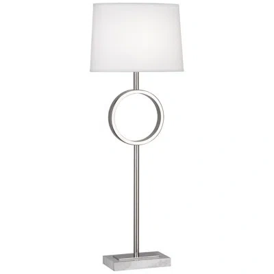 Robert Abbey Logan Table Lamp, Polished Nickel