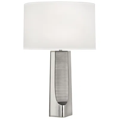 Robert Abbey Margeaux 28" Polished Nickel Concave Table Lamp