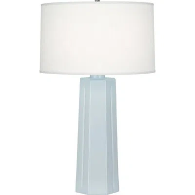 Robert Abbey Mason 26" Table Lamp In Baby Blue