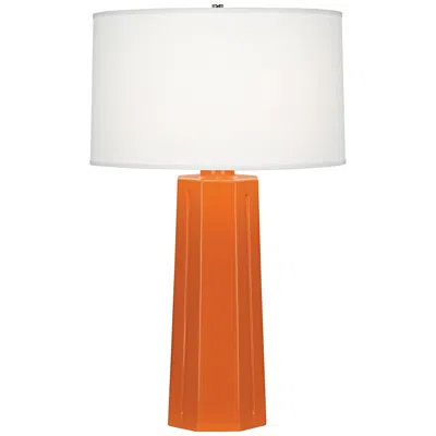 Robert Abbey Mason Pumpkin 26" High Table Lamp