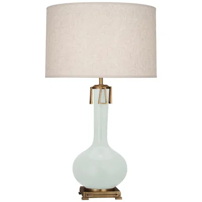 Robert Abbey Matte Celadon Athena Table Lamp