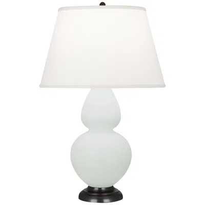 Robert Abbey Matte Celadon Double Gourd Table Lamp