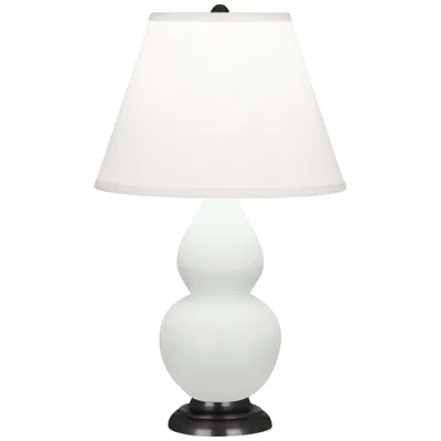 Robert Abbey Matte Celadon Small Double Gourd Accent Lamp
