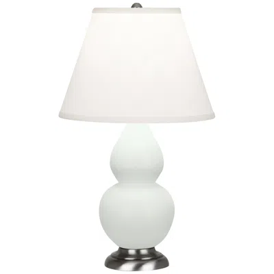 Robert Abbey Matte Celadon Small Double Gourd Accent Lamp