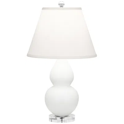 Robert Abbey Matte Lily Small Double Gourd Accent Lamp