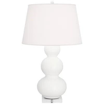 Robert Abbey Matte Lily Triple Gourd Table Lamp