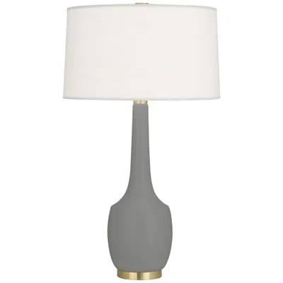 Robert Abbey Matte Smoky Taupe Delilah Table Lamp