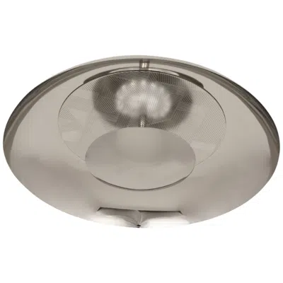 Robert Abbey Michael Berman Brut 17 3/4" Wide Polished Nickel Led Ceiling Light