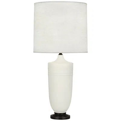Robert Abbey Michael Berman Hadrian 28 3/4" Lily White Ceramic Table Lamp