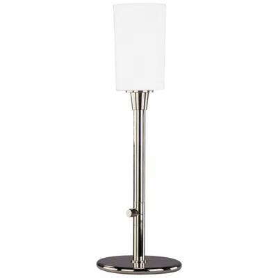 Robert Abbey Nina 28 1/4" Frosted Glass Polished Nickel Table Lamp