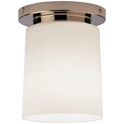 Robert Abbey Nina Nickel 6" Wide Flushmount Ceiling Light