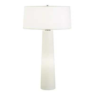Robert Abbey Odelia Night Light White Glass Table Lamp