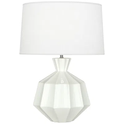 Robert Abbey Orion 27" Lily Ceramic Table Lamp In White