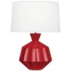 Robert Abbey Orion 27" Ruby Red Ceramic Table Lamp