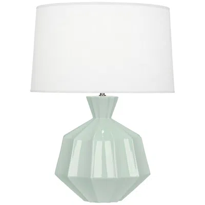 Robert Abbey Orion Celadon Ceramic Table Lamp