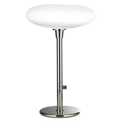 Robert Abbey Ovo Chrome Base Table Lamp
