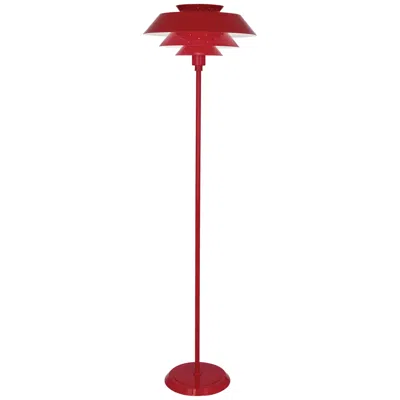 Robert Abbey Pierce Robin Red Floor Lamp