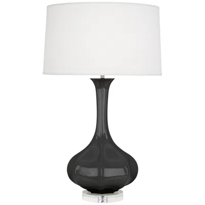 Robert Abbey Pike 32 3/4" Ash Gray Modern Vase Ceramic Table Lamp
