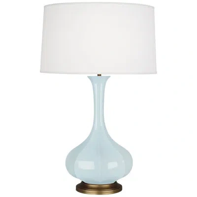 Robert Abbey Pike 32" Table Lamp In Baby Blue