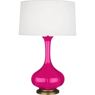 Robert Abbey Pike Table Lamp In Razzle Rose