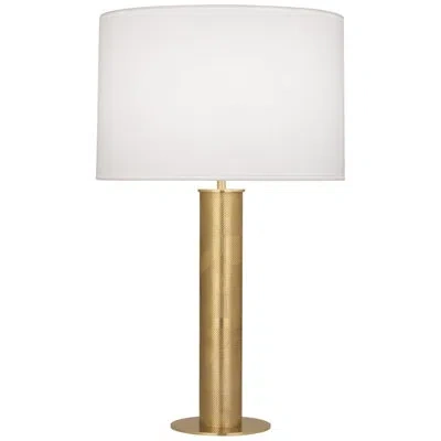 Robert Abbey Promotional Stick Table Lamp In Antique Brass