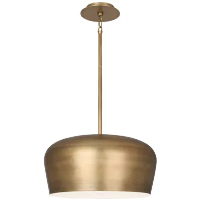 Robert Abbey Rico Espinet Bumper 18 1/2" Wide Warm Brass Modern Pendant Light