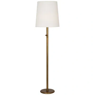 Robert Abbey Rico Espinet Buster Chica 62.5" Floor Lamp In Aged Brass,fondine