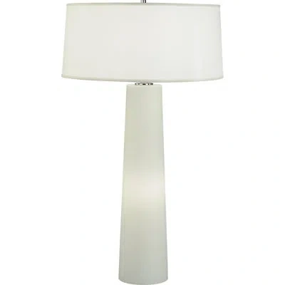 Robert Abbey Rico Espinet Olinda 34" Table Lamp In White Organza