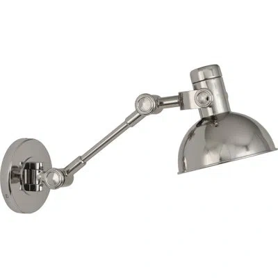 Robert Abbey Rico Espinet Scout 1-light Swing Arm Lamp In Polished Nickel