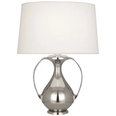 Robert Abbey Robert Abby Belvedere 26 1/4" Polished Nickel 2-handle Jug Table Lamp