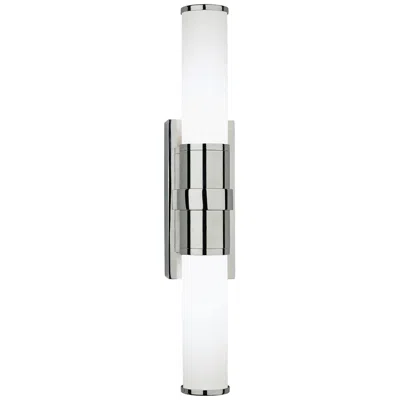 Robert Abbey Roderick 16 1/2"h Polished Chrome 2-light Led Wall Sconce