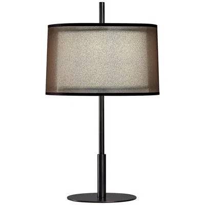 Robert Abbey Saturnia Bronze 22 1/2" High Table Lamp