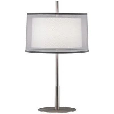 Robert Abbey Saturnia Steel 22 3/4" High Table Lamp