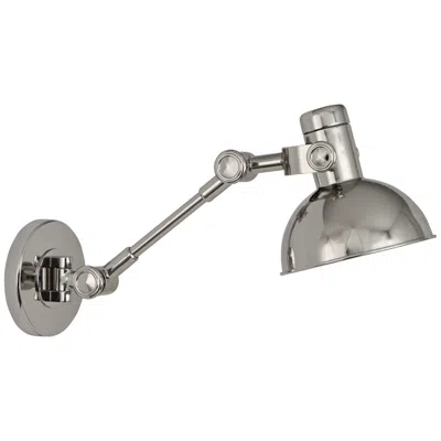 Robert Abbey Scout Adjustable Polished Nickel Wall Sconce