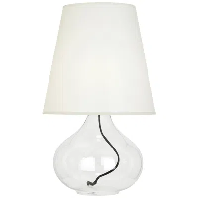 Robert Abbey Small Julia 23 1/2" High Lucite Glass Body Accent Lamp W/ White Organza Sha