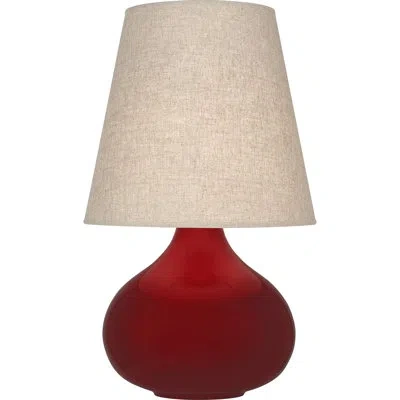 Robert Abbey Small June Accent Lamp In Buff,matte Celadon