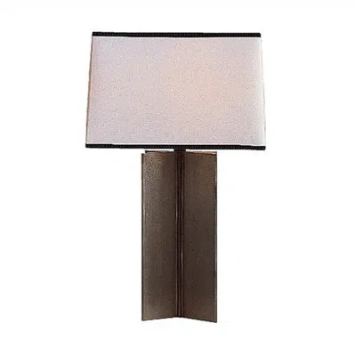 Robert Abbey Tibor Bronze  Table Lamp In Warm Bronze